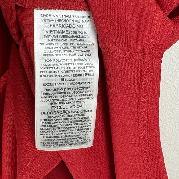 Nike Atlanta Braves Jersey Red Blank Size Small T770-AWDB 2024 New Dri-Fit - Picture 6 of 9